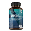 WeightWorld Creatine Monohydrate 3000mg - 270 Vegan Tablets - 3 Months Supply - Micronised for Easy Absorption - Creatine Monohydrate Powder Tablets for Men & Women - Unflavoured, Keto-Friendly & Gluten-Free