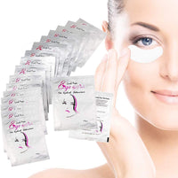 Beauty + 50 Pairs of Eyelash Gel Pads, Lash Extension Lint Free Under Eye Gel Pads Eye Patches For Pro Salon and Individual Eyelash Extension, Facials