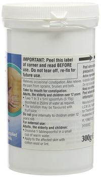 Care Epsom Salts 300G - Relieves Occasional Constipation or Can Be Applied to Sprains, Bruises or Boils