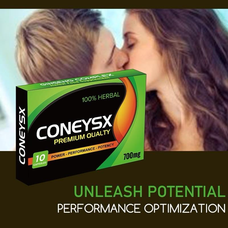 CONEYSX | 10 Capsules | Ginseng | Stronger | Power & Performance | Immediate Effect