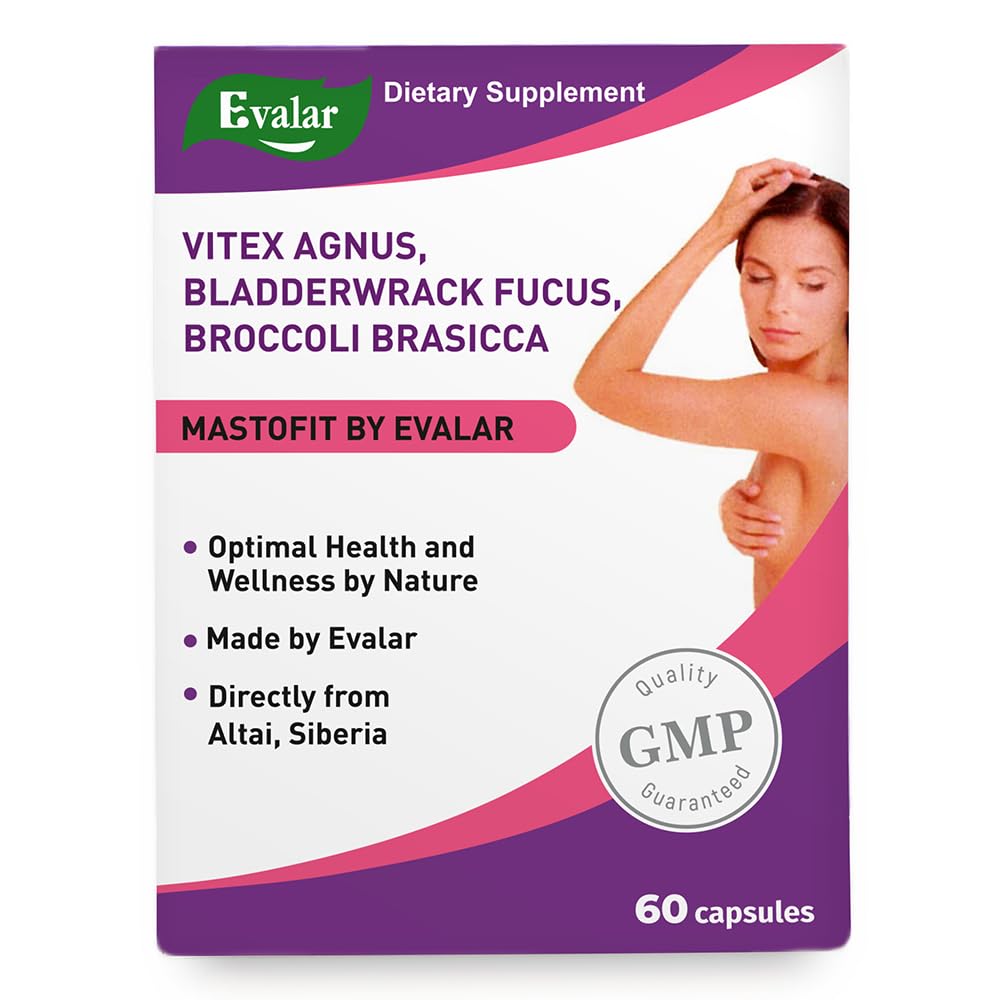 Evalar Vitex Chaste Tree Bladderwrack Fucus Extract Mastofit Herb 100 Tab