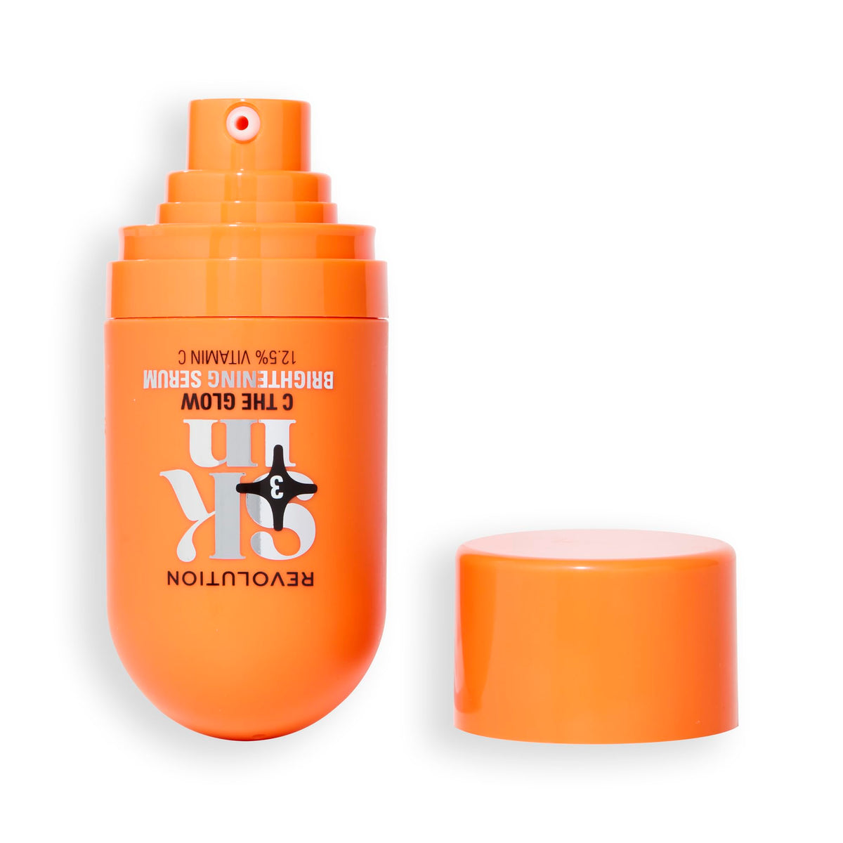 Revolution Skincare London Revolution Skin, C The Glow 12.5% Vitamin C Brightening Serum, Face Serum, Boosts Radiance, Hydrating Formula, Vegan & Creulty-Free, 30ml