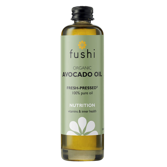 Fushi Avocado Organic Oil 100ml Extra Virgin, Biodynamic Harvested Cold Pressed