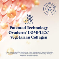 UPSA USPA x Nourished 7-in-1 Skin Lift Collagen Gummies for Women - Vegetarian Collagen, Ovoderm® Complex, Vitamin C, Multivitamins, Fibre - Collagen Supplements Skin Firmness and Smoothness - 30 Gummies