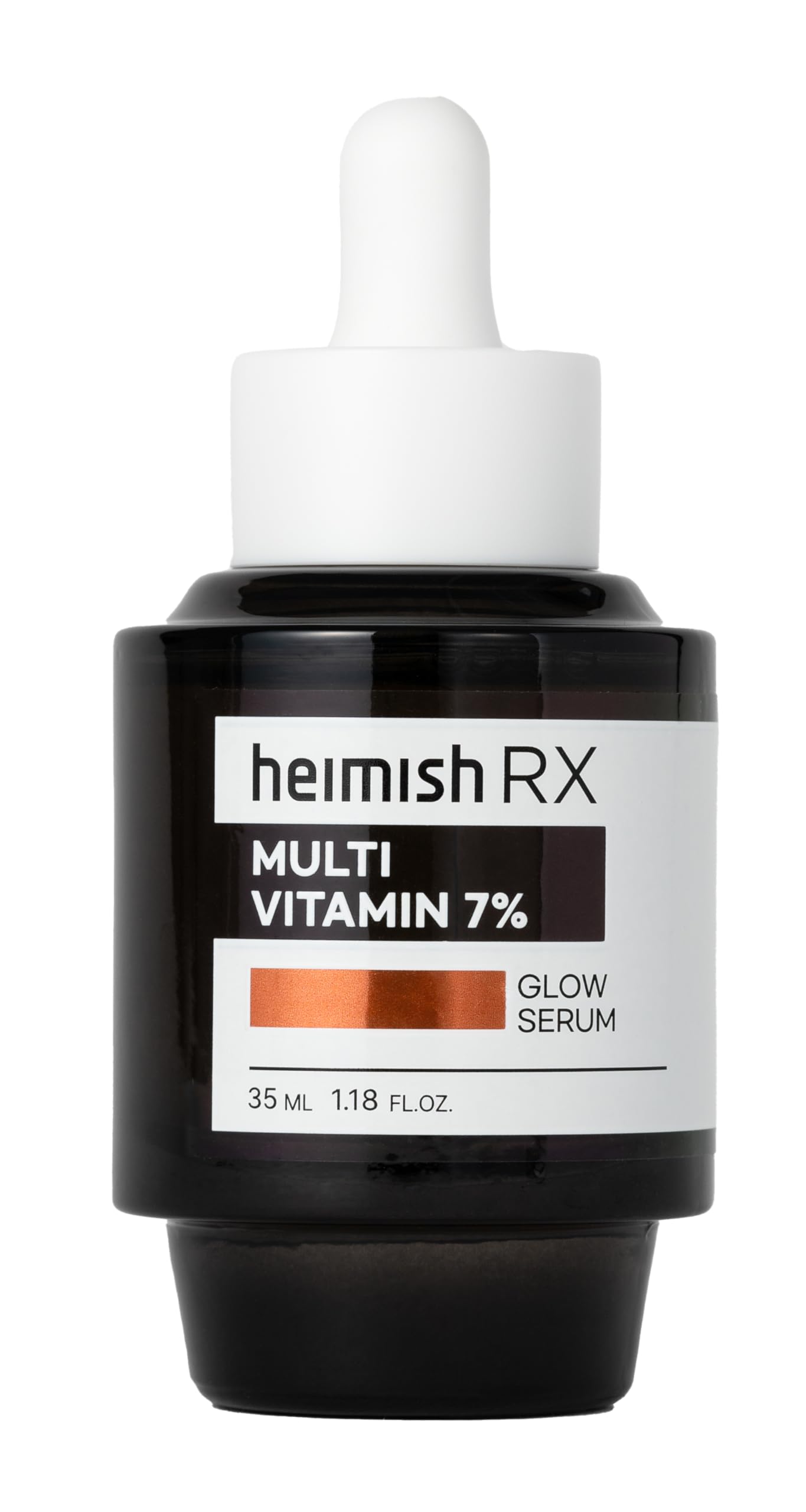HEIMISH RX Multi Vitamin Glow Serum - Vitamin C Serum for face, Dark Spot & Hyperpigmentation Reduction, Anti Aging, Skin Brightening Serum with Vitamin C 7%, Niacinamide 5% - 35 ml (1.18 fl. oz)