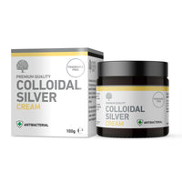 Nature's Greatest Secret Nature’s Greatest Secret Colloidal Silver Antibacterial Cream 100g | 81% True Colloids | Natural | EU Cosmetic Compliant | UK Made