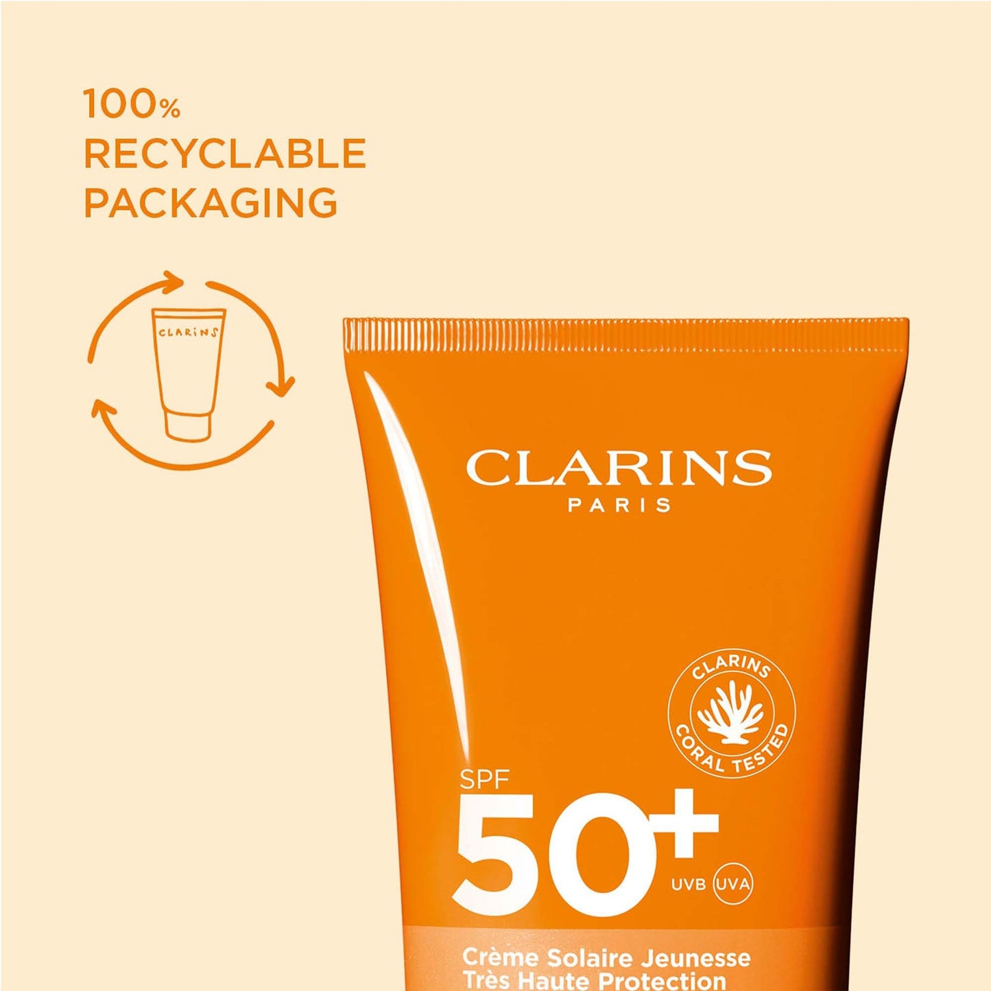 Clarins Youth-Protecting Sunscreen for Body SPF50 Very High Protection 150ml