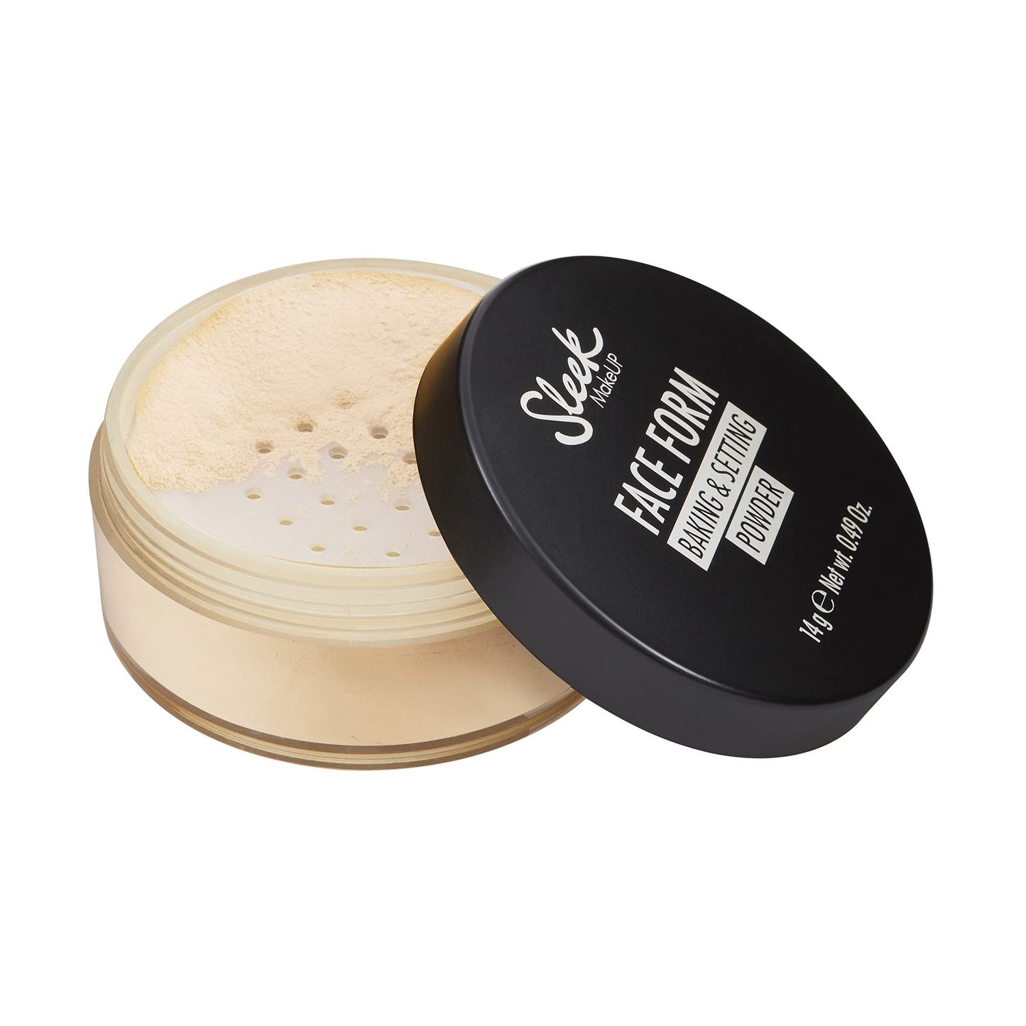 Sleek MakeUP Face Form Baking & Setting Powder, Loose Setting Powder to Lock in Your Makeup, Lightweight Formula, Light, 14g