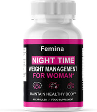 slimwsupplement Femina Night Time Capsules - Femina Nighttime Formula Support (60 Capsules)