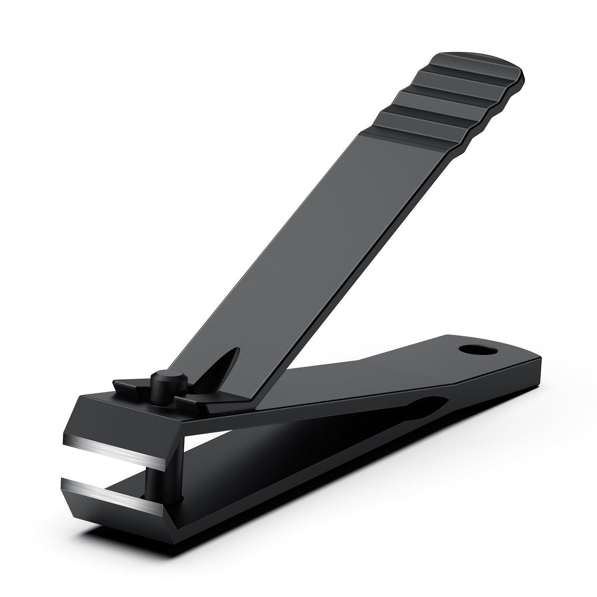 BEZOX Heavy Duty Straight Blade Nail Clippers for Thick Toenails, Professional Stainless Steel Fingernail Toenail Clippers Trimmers - Thick Wide Jaw Toe Nail Clippings
