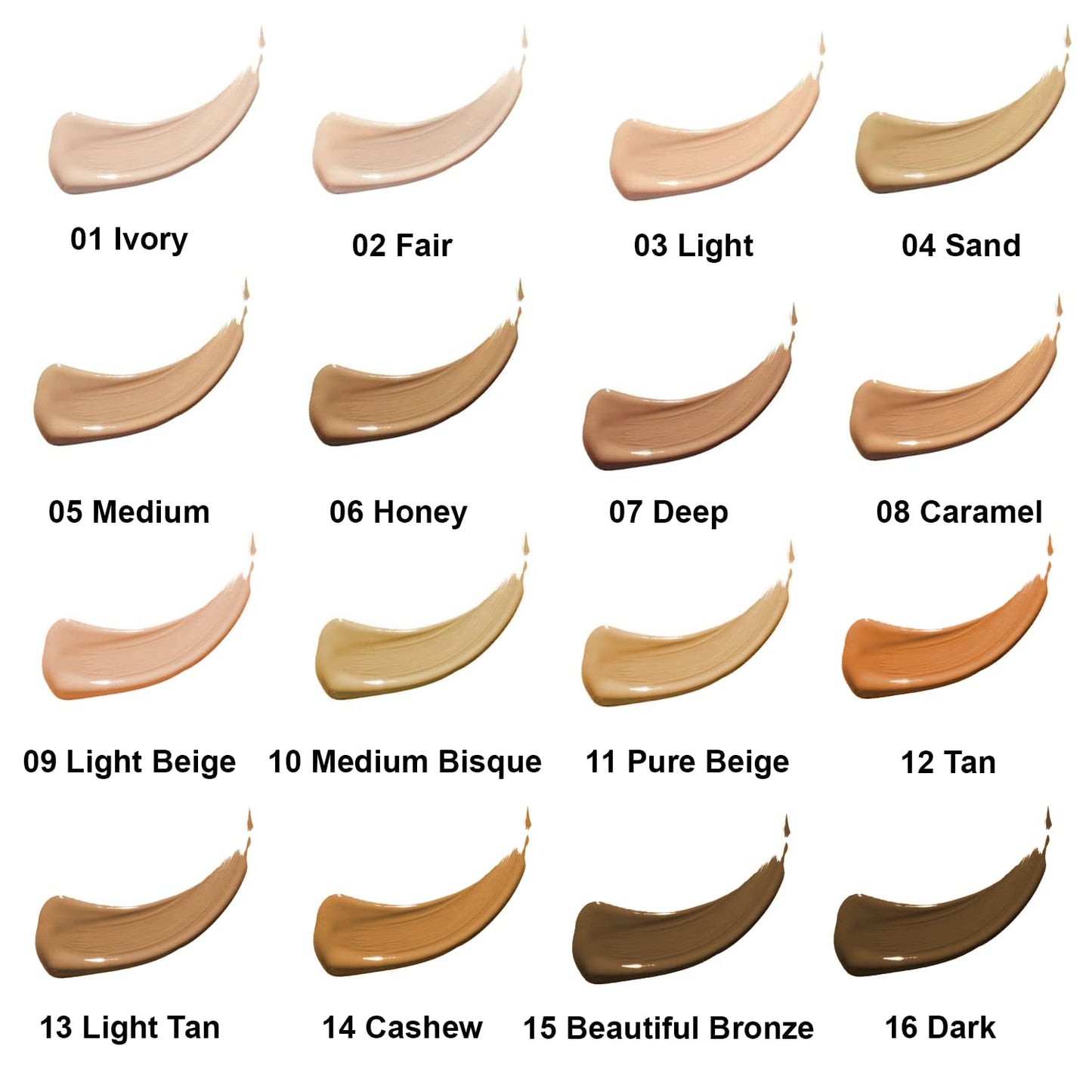 BF Beauty Forever Beauty Forever HD Long Wearing Multi-use Concealer, Emollient Rich Formula, Creamy & Blend-able, 3.5ml (03 LIGHT)