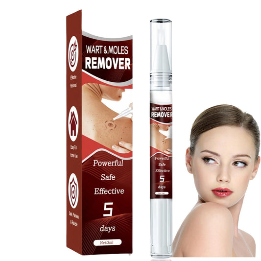 Wart Remover Pen,Mole and Wart Removal Pen,Dark Spots Treatments Mole Wa/rt Remover for Face,Liquid Pe/n Stops Regrowth Skin Care,Easy Removal P/en,Wa/rt Remov/ers for Sk/in Type,Verruca Treatments