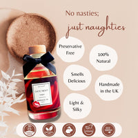 BELLALISIA Luxurious Massage Oils for Date Night, Premium Vanilla Body Oil Perfect Presents for Men & Women as Valentines Day Gifts. Natural Sensual 120ml Massage Oils for Relaxing Fun Date Night Ideas.