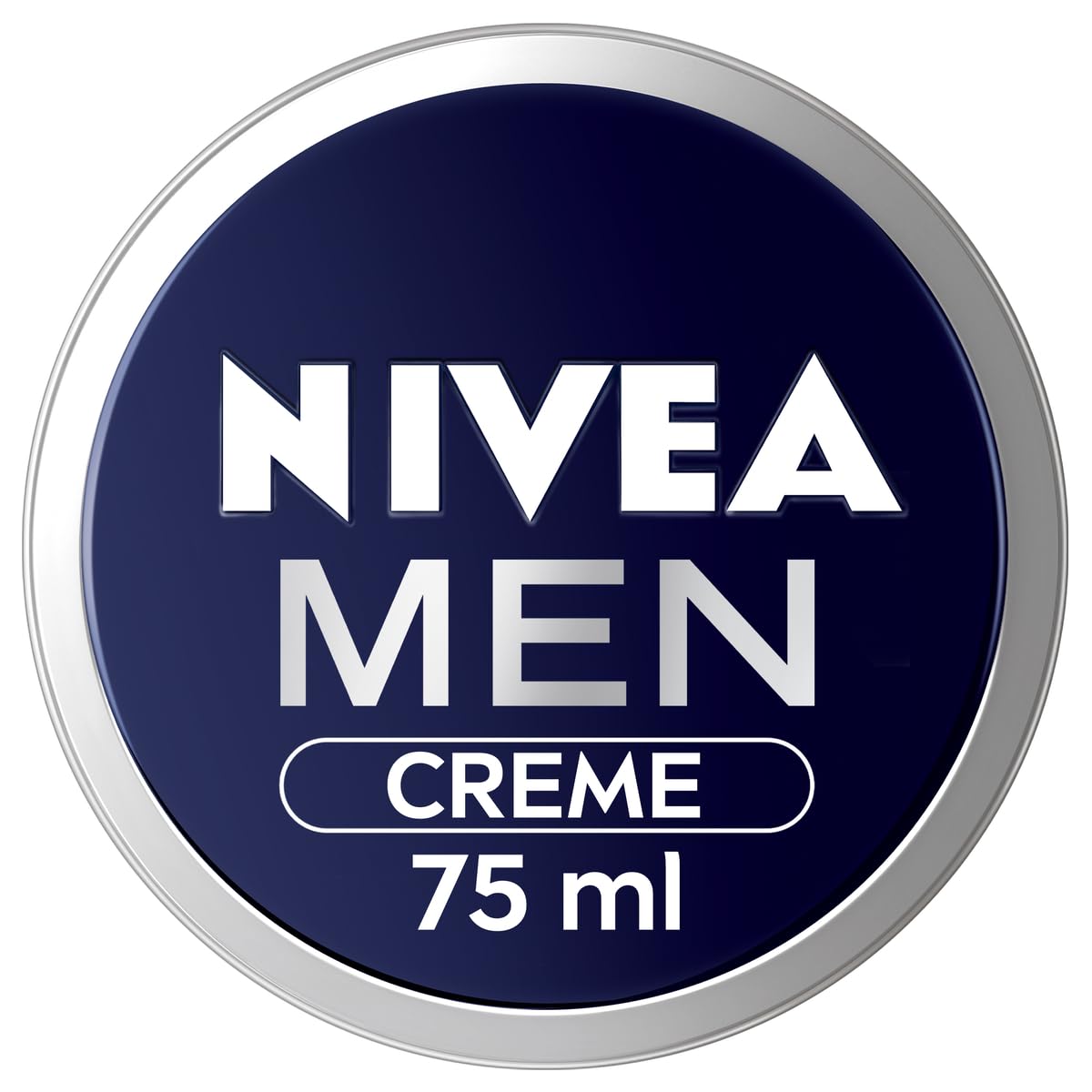NIVEA MEN NIVEA Men Creme (75ml), Intensive Everyday Moisturising Cream for Whole Body, Fast-Absorbing Face, Body and Hand Cream, with Vitamin E and Aloe Vera Formula