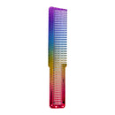 G Gabri Gabri Flat Hair Comb Top Comb Barber Styling Hair Cutting Durable Detangler - Professional Hairdressing Tools, Anti Static Heat Resistant, Strong & Durable (Rainbow Effect 20cm, Classic)