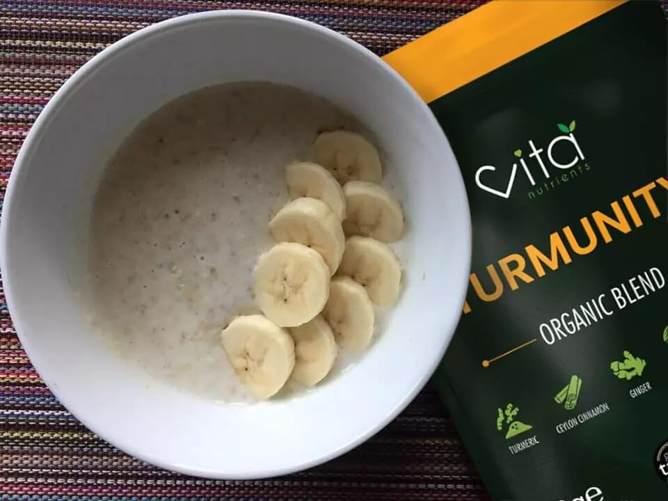 Vita Nutrients Turmunity Superfood Powder Blend 150g - Premium Organic Food - Vegan & Gluten Free - Rich Ayurveda, Turmeric, Black Pepper and More Formula - Ideal Latte Mix - Made in The UK