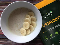 Vita Nutrients Turmunity Superfood Powder Blend 150g - Premium Organic Food - Vegan & Gluten Free - Rich Ayurveda, Turmeric, Black Pepper and More Formula - Ideal Latte Mix - Made in The UK