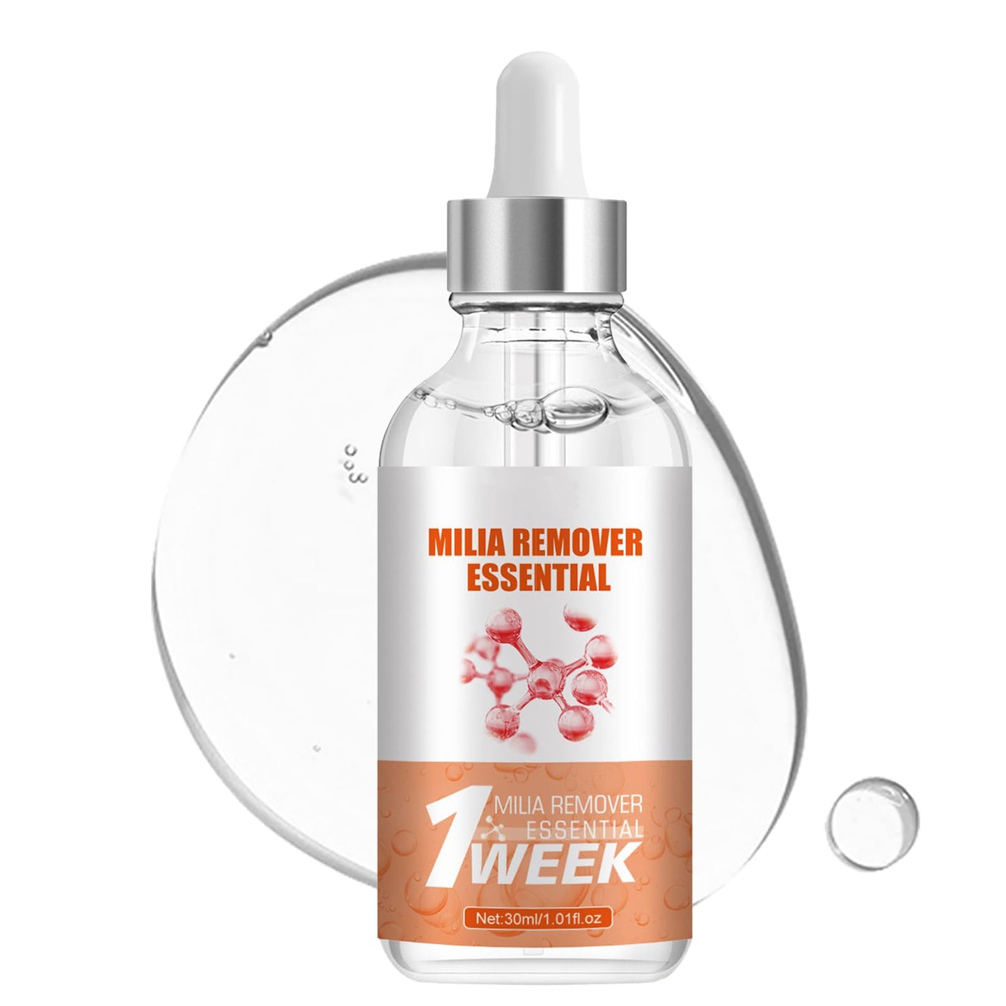 Orknglowy Milia Remover, Milia Spot Serum for Face, Milia Spot Serum Helps to Ruduce Milia, Milia Remover Cream for Women & Men, Anti Aging Anti Wrinkle, Reduces Bags, Saggy Skin & Puffy Eyes