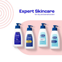 E45 Rich Skin Lotion 400 ml – E45 Moisturising Lotion with Evening Primrose Oil – Lightweight Body Lotion for Dry and Sensitive Skin – Long-Lasting Moisturisation for Soft and Supple Skin