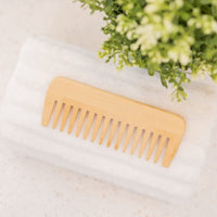 Lisoviom Wide-Tooth Comb bamboo,Large Hair Detangling Comb Wide Tooth Comb, No Handle Detangler Comb Styling Shampoo Comb,Quality Wooden Curls Comb,Wooden Hair Comb Wide Tooth Wood Anti Static for Long Hair