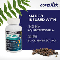 Cortaflex Ultra (60 x 450mg Tablets) Glucosamine And Chondroitin Premium Health Supplements. Comprehensive Support for Joints & Mobility. Enriched with Turmeric, Hyaluronic Acid, Vitamin C & Manganese