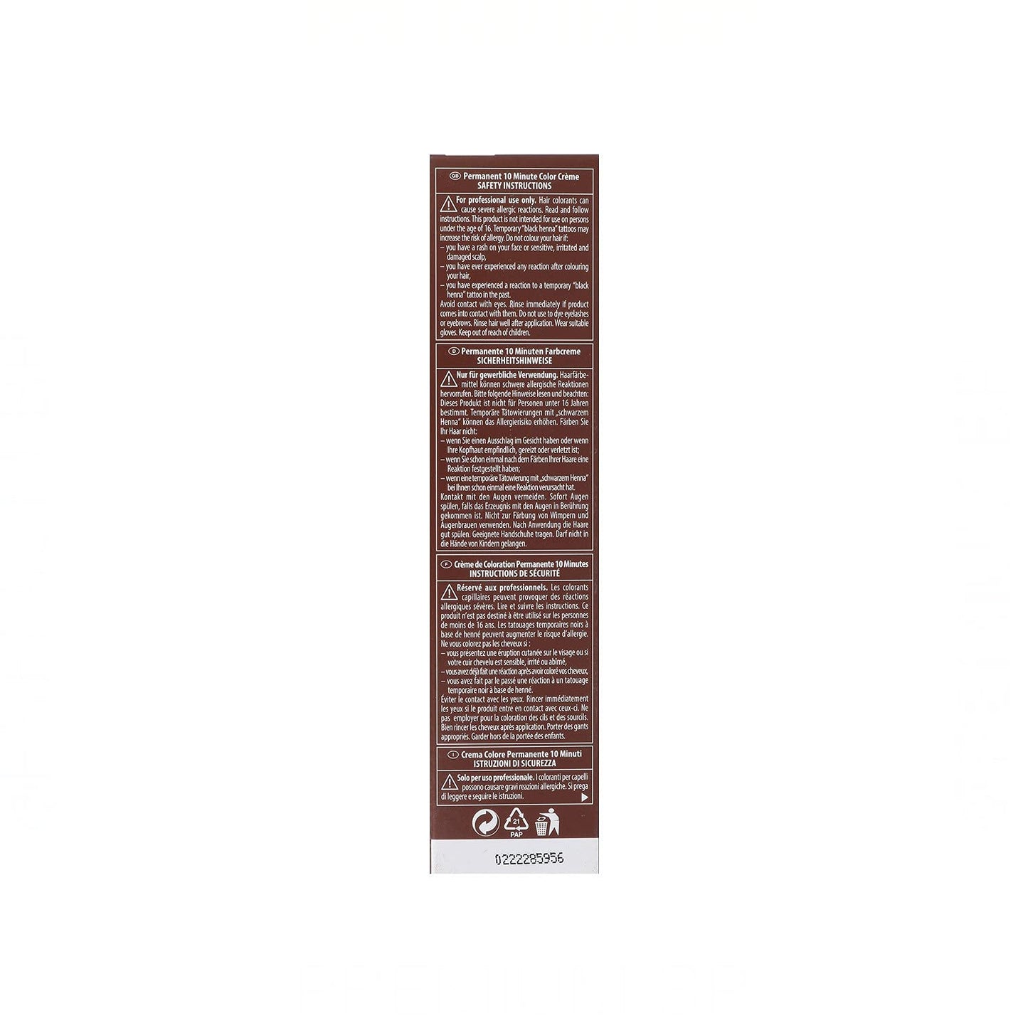 Schwarzkopf Professional Igora Color10 Permanent Hair Colour Cream, No. 8-0 Light Blonde, 60 ml