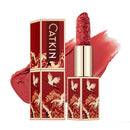 CATKIN Long Lasting Matte Lipstick, High Impact Red Lipstick with Moisturizing Formula, enriched with Avocado Oil and Vitamin E, 3.2g