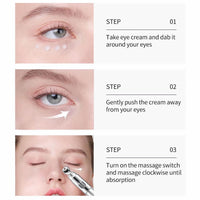 mercham Anti Wrinkle Eye Cream, Electric Under Eye Cream for Dark Circles Puffy Eye