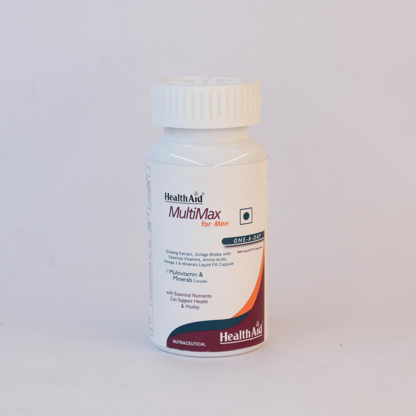 HealthAid MultiMax for Men Multivitamins and Minerals, 30 Capsules