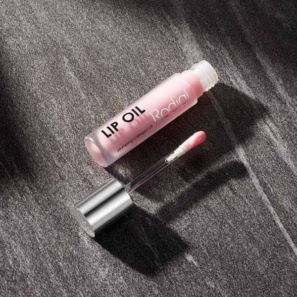 Rodial Plumping Collagen Lip Oil 4ml, Vegan Collagen-Infused Lip Oil with Macadamia and Jojoba Oil, Deep Hydration for Fuller-Looking Pout, Ultra-Nourishing Formula for Supple and Silky Lips