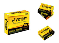 Extra Strong X-VICTORY -500MG Ginseng and Herbal Food Supplement for Men. The Most Effective Natural, Powerful and Fast Acting Food Supplement for Men! - (Pack of 10 Tablets)