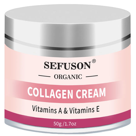 SEFUSON Collagen Cream for Face with Retinol and Hyaluronic Acid, Anti Wrinkle-Anti Aging Cream, Night and Day Anti Aging Skincare Facial Moisturizer, Face And Neck Cream(50ml)