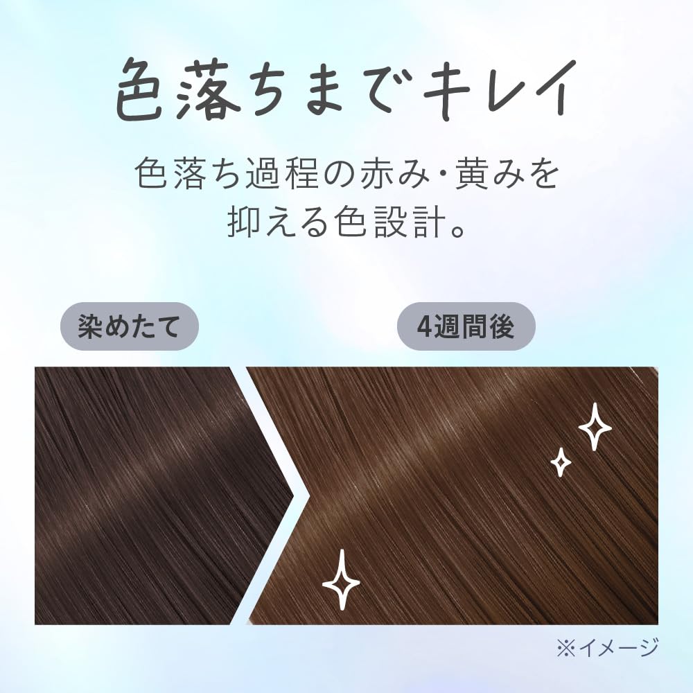 Liese Kao Tint Hair Color Gel Sheer Gray