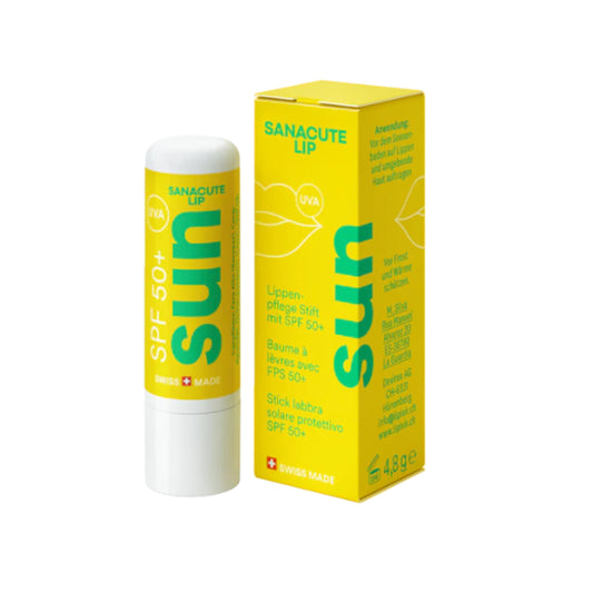 Lipivir Sun Lip Balm Stick SPF 50+ – – 2 Pack (2x 4.8g) – High UVA & UVB Protection with Beeswax, Jojoba Oil, and Zinc Oxide – Moisturising Lip Care for Sun Protection