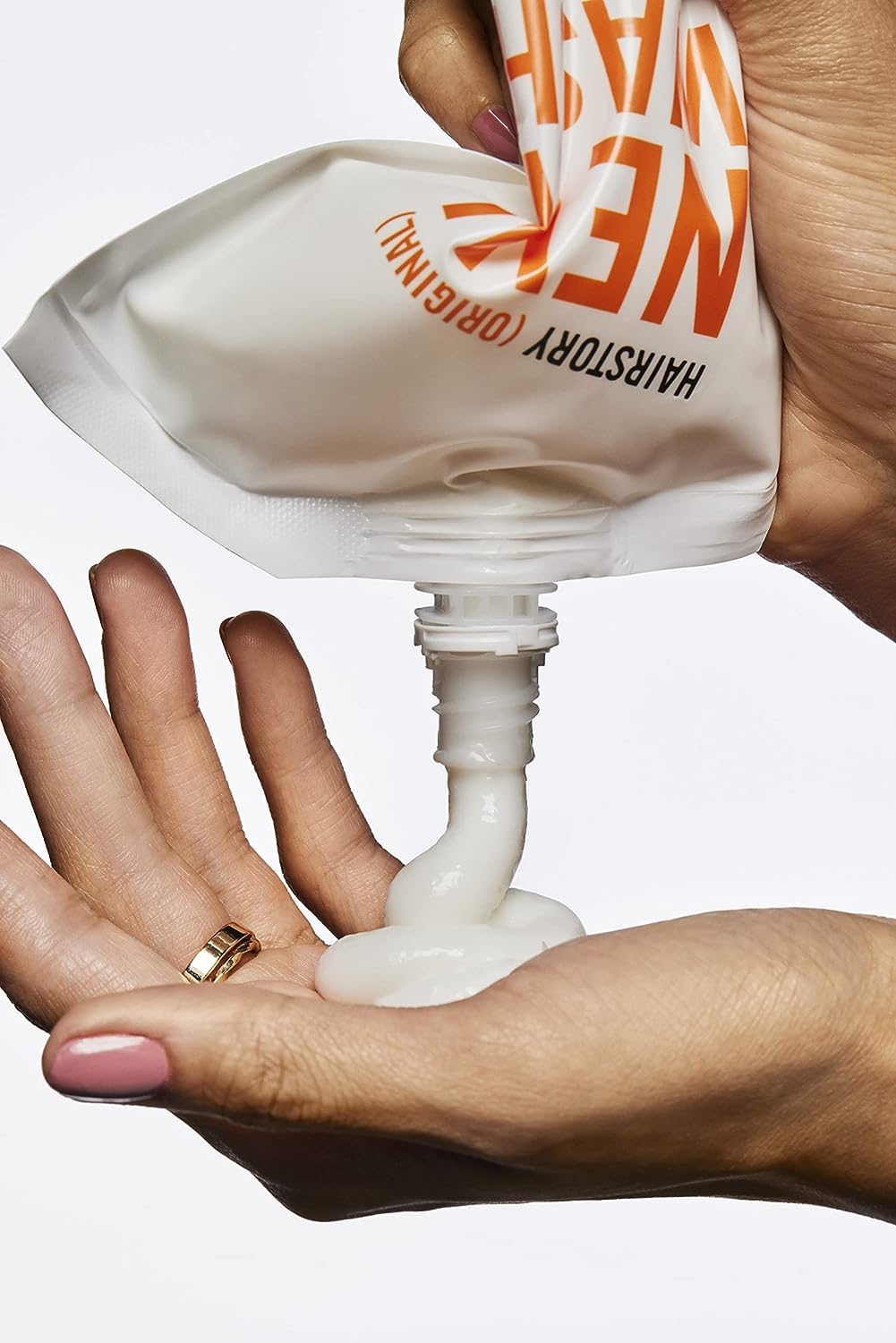 Hairstory New Wash Original Hair Cleanser, 8oz - Natural & Cruelty-Free Hair Care Routine - Removes Oil, Protects Color, Reduces Frizz - Sulfate & Paraben-Free Shampoo & Conditioner Alternative