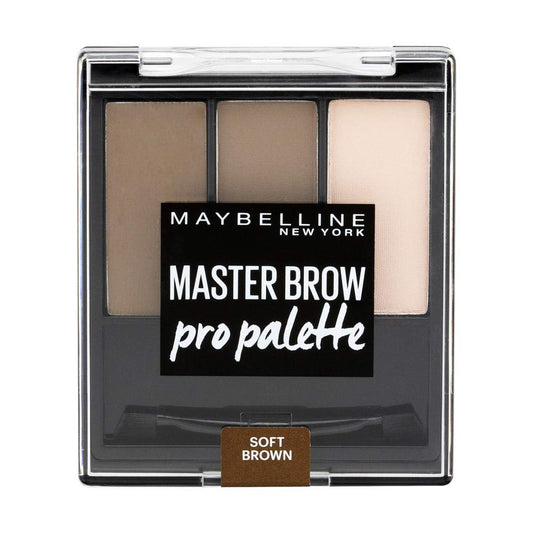 Maybelline NewYork Master Brow Pro Palette Kit - Soft Brown