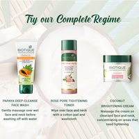 Biotique Bio Coconut Whitening and Brightening Cream for All Skin Types, 50 gm I Remove Dark Spots I 100% Natural & Organic I Pure Virgin Coconut, Ddelion and Manjishtha