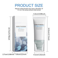 Generic Madagascar Centella Sunscreen, Lightweight Spf 50+ Pa++++, Water-fit Sun Serum, Hydrating & Soothing Sunscreen,Broad Spectrum Uv Protection, Refreshing For All Skin Type (50ml)
