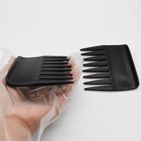 AIRERA 2 Pieces Professional Pompadour Streaker Afro Hair Combs, Mens Slickback Styling Comb, Wide Tooth Wet Pick Hair Beard Comb, Anti-Static Heat Resistant Hairdressing Shower Comb for Men Salon (B)
