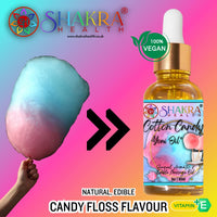 SH SHAKRA HEALTH Yoni Oil [Candy Floss] 30ml Body Massage Oil. Moisturise & Balance PH, Feminine Scent, Natural Hygeine & Fresh Smell *Organic Vegan*