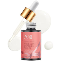 ANAiRUi Collagen Peptide Serum for Face with Hyaluronic Acid | Targets Fine Lines & Wrinkles | Plumps and Firms Skin | Anti-aging Collagen Serum for Face & Neck, 30ml