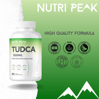 Nutri Peak Max Strength TUDCA | 1500MG | 90 Capsules | Liver Detox & Repair | Promotes Healthy Bile Production, Improves Digestion & Strengthens Immune System