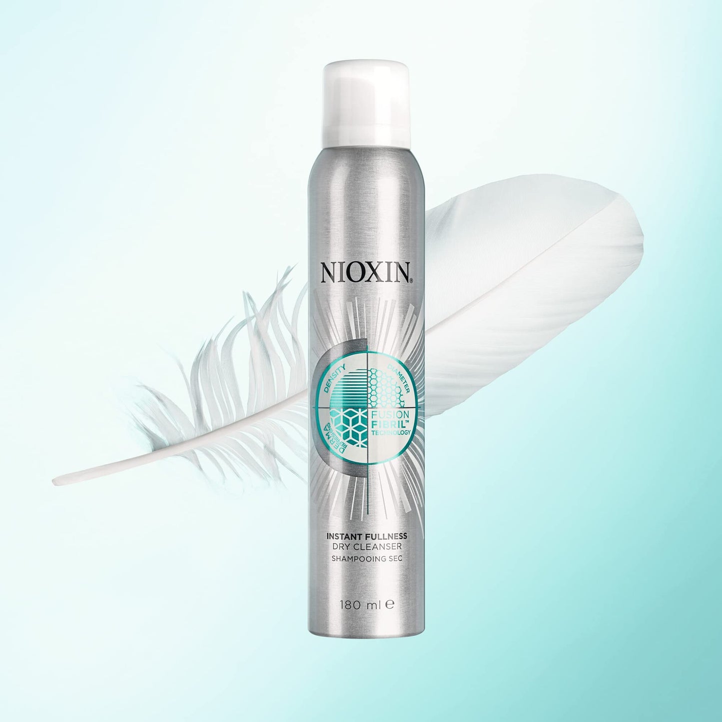 Nioxin 3D Instant Fullness Volumising Dry Shampoo, For Fine and Thinning Hair, Get up to 2x fuller-looking Hair, Hair Thickening Treatment, 180ml