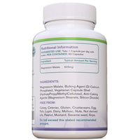 Magnesium Malate Capsules | High Absorption, Premium Magnesium Malate 625mg Supplement | 60 Easy to Swallow Capsules (2 Months Supply) | Supports Energy Levels, Heart Health, Muscle Function | UK Made