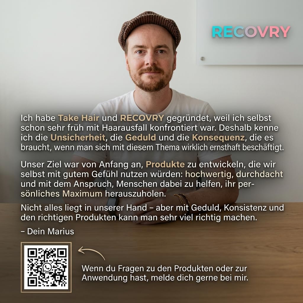 Take Hair ENDLICH WIEDER VOLLES HAAR Take Hair Scattered Hair for Men I Holds in Rain and Wind I 25 g Pouring Hair for Hair Thickening I Hair Fibres I Hair Powder I Scattered Hair Men for Hair Loss I Hair Powder (Scattered Hair Grey)
