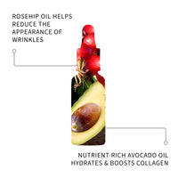 Divine Face Oil Rosehip Oil & Avocado Oil – Anti-Aging Face Oil to Address Appearance of Fine Lines & Wrinkles - 30ml