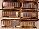Wei Ni Xiao Xiong 9 Colors Diamond Bright Colorful Makeup Eye Shadow Palette Set Flash Glitter Eyeshadow kit with Brush (All Six Shades)
