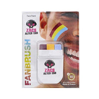 LGBT FACE PAINT Lizzy® Deluxe Rainbow Flag Crayon Brush Face Paint (Pansexual)