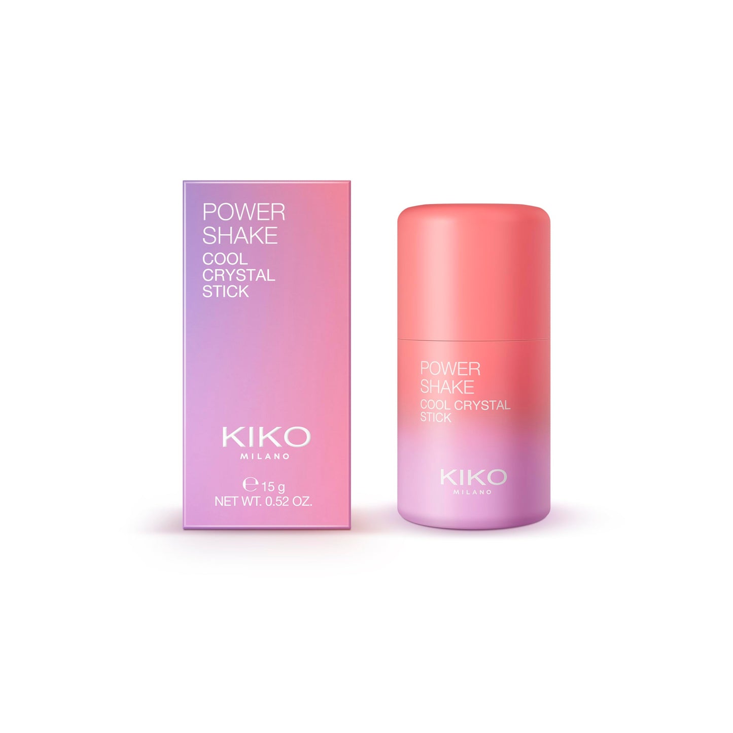 KIKO Milano Power Shake Cool Crystal Stick, Face And Eye Contour Stick