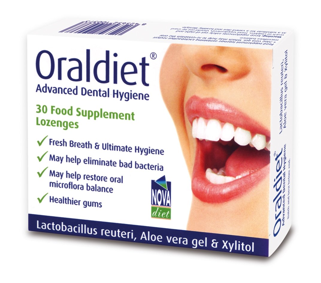 Oraldiet probiotics Advanced Dental Hygiene: Dental Probiotics with Lactobacillus Reuteri for Healthier Gums and Fresh Breath (Pack of 3)